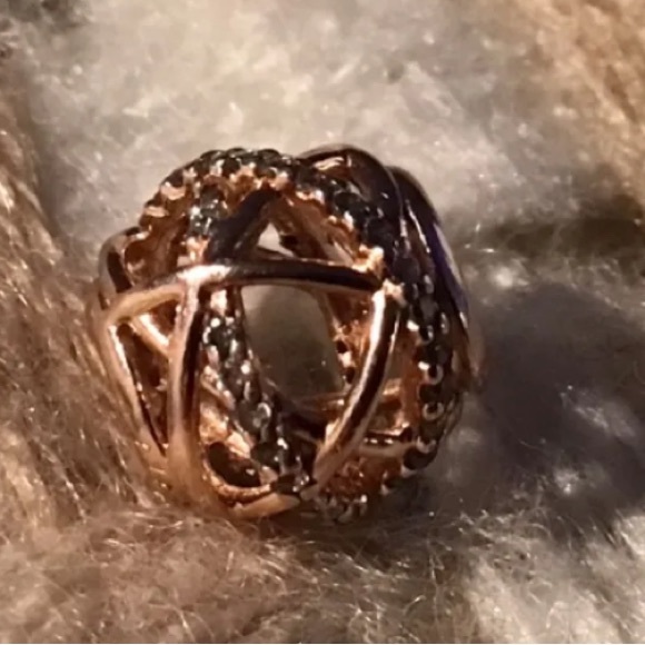 Pandora rose gold, charm set. - Picture 2 of 11